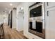 Modern white kitchen with stainless steel appliances and ample cabinet space at 1917 N Moapa Valley Blvd, Logandale, NV 89021