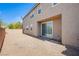 The backyard of a home features a patio and plenty of room for outdoor entertaining at 2369 Via Barranca St, Henderson, NV 89044