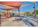 A vibrant, shaded community playground offers safe play structures at 2369 Via Barranca St, Henderson, NV 89044