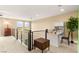 Open loft area with desk and a view overlooking the neighborhood at 3159 Via Como, Henderson, NV 89044