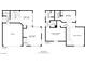 Floor plan showcasing the layout of the home, including the kitchen, living room, and bedrooms at 3481 Creek River Dr, Las Vegas, NV 89129