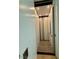 Modern residential elevator with a sleek design, featuring a neutral color palette at 358 Solitude Peak Ln, Henderson, NV 89012
