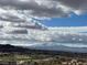 Panoramic mountain and city view featuring clear skies and scattered clouds at 358 Solitude Peak Ln, Henderson, NV 89012