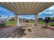 Community park with picnic table and shaded pergola, perfect for outdoor gatherings at 4160 Elegant Chateau St, Las Vegas, NV 89135