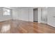 Spacious bedroom with hardwood floors, and a bathroom at 4404 Hillcrest Ave, Las Vegas, NV 89102