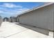 Large concrete parking area is found at the rear of the home at 4404 Hillcrest Ave, Las Vegas, NV 89102