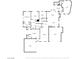 Detailed floor plan of the home, including the primary bedroom, kitchen, living room, and multiple bathrooms at 4404 Hillcrest Ave, Las Vegas, NV 89102