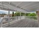 Large covered balcony overlooking lush greenery and neighborhood views at 601 Cragin Park Dr, Las Vegas, NV 89107