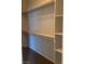 Walk-in closet features custom shelving and ample storage space at 6412 Starling Mesa St, North Las Vegas, NV 89086