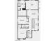 Second-story floorplan featuring the primary suite, loft/bedroom 4, bedroom 2, bedroom 3, bath, and laundry room at 72 Via Montoro, Henderson, NV 89011