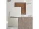 Selection of interior finish samples including Aristokraft Sinclair Saddle cabinets and AZT Pebble White Quartz countertops at 72 Via Montoro, Henderson, NV 89011