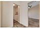 Hallway with Laundry Room and Bedroom views at 7417 Radville Dr, Las Vegas, NV 89129
