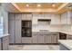 Updated kitchen featuring stainless steel appliances, modern cabinetry, and a gas cooktop at 7417 Radville Dr, Las Vegas, NV 89129