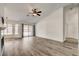 Bright living room with wood floors and backyard access at 7417 Radville Dr, Las Vegas, NV 89129
