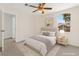 Serene bedroom featuring a comfortable bed, soft textures, and a peaceful ambiance for restful nights at 8934 Pomona Ct, Las Vegas, NV 89147