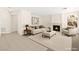 Bright living room featuring a fireplace, neutral colors, and contemporary furnishings for a cozy atmosphere at 8934 Pomona Ct, Las Vegas, NV 89147