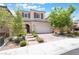 Charming two-story home with a well-maintained front yard and inviting curb appeal at 10829 Crestview Pointe Ave, Las Vegas, NV 89166