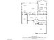 Detailed floor plan showcasing the layout of a two-story home, including room dimensions at 11569 Velicata Ct, Las Vegas, NV 89138