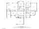 Detailed floor plan showcasing the layout of a two-story home, including room dimensions at 11569 Velicata Ct, Las Vegas, NV 89138