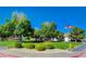 Community park area with mature trees and a gazebo for residents at 177 Shaded Peak St, Henderson, NV 89012