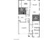 Detailed floor plan illustrating the layout of the home, including room dimensions and key features at 2607 Regency Cove Ct # Lot 11, Las Vegas, NV 89121