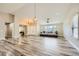 Inviting living room with modern finishes and open floor plan at 335 Simon Bolivar Dr, Henderson, NV 89014