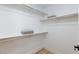 White walk-in closet offering plenty of shelf storage at 4176 Demoline Cir, Las Vegas, NV 89141