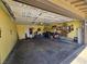 Spacious garage with insulated door and walls, featuring ample storage space at 4612 Supreme Ct, Las Vegas, NV 89110