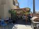 Backyard patio with gazebo and table at 4612 Supreme Ct, Las Vegas, NV 89110