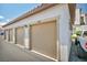 Attached single-car garage provides secure parking and storage at 50 Aura De Blanco St # 2104, Henderson, NV 89074