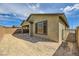 This home has a spacious backyard that features a covered patio, perfect for enjoying the outdoors at 6607 Summershade St, North Las Vegas, NV 89086