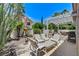 Inviting outdoor patio area, perfect for relaxation and entertainment at 9220 Evergreen Canyon Dr, Las Vegas, NV 89134