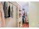 Walk-in closet featuring custom shelving and storage solutions at 944 Angel Star Ln, Las Vegas, NV 89145