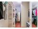Walk-in closet with custom shelving and storage solutions at 944 Angel Star Ln, Las Vegas, NV 89145