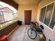 Private balcony offering outdoor space for seating and relaxation at 9580 W Reno Ave # 283, Las Vegas, NV 89148