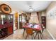 Formal dining room featuring elegant furnishings and neutral decor at 10612 Gum Tree Ct, Las Vegas, NV 89144