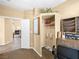 Bright office space with whiteboard, closet and built-in desk at 10612 Gum Tree Ct, Las Vegas, NV 89144