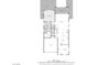 Layout of the home's main floor featuring kitchen, living room, and primary bedroom at 12816 Alcores St, Las Vegas, NV 89141