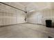 Spacious garage with painted walls and concrete floor at 1398 Pin Cushion Rdg, Mesquite, NV 89034