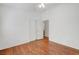 Bedroom featuring wood floors and a closet at 1574 Ward Frontier Ln, Henderson, NV 89002