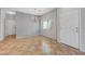 Dining room with tile flooring, chandelier, and lots of natural light at 1574 Ward Frontier Ln, Henderson, NV 89002