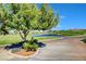 Picturesque golf course with a pond view, lush green fairways, and clear blue skies at 2039 Colvin Run Dr, Henderson, NV 89052