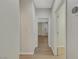 Hallway with hardwood floors and neutral paint at 2039 Colvin Run Dr, Henderson, NV 89052