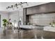 Modern kitchen detail reveals a stylish backsplash, professional range, and sleek design at 210 E Longacres Dr, Henderson, NV 89015