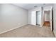 Bedroom with sliding closet doors at 2103 Falcon Crest Ave, North Las Vegas, NV 89031