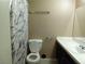Functional bathroom with a shower and vanity, offering essential amenities at 2349 Cardiff Ln # B, Las Vegas, NV 89108