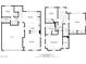 Home's detailed floor plans showing layout of both the first and second floors at 2851 Glistening Grove Ave, Henderson, NV 89052