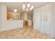Open-concept space with kitchen access and sliding glass doors to the exterior at 3071 Lake Barkley Rd, Henderson, NV 89052