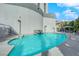 Community swimming pool with crystal-clear water and ample deck space for lounging at 360 E Desert Inn Rd # 1803, Las Vegas, NV 89109