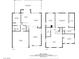 A detailed floor plan displays the layout of the home, including the living spaces, bedrooms, and garage at 3954 Crystal Trip Ct, Las Vegas, NV 89129
